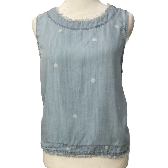 Cloth And Stone Anthropoligie Shirt Sz Large Button Up The Back.  LTOP750 - Picture 1 of 4